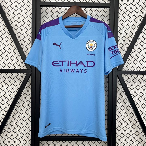 Tailandia Camiseta Manchester City 1ª Retro 2019-2020